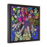 Valentine's Day Massacre - Framed Canvas Print