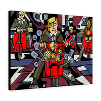 Mods - Canvas Print