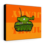 Tank Orange - Canvas Print