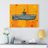 Sub Orange - Canvas Print