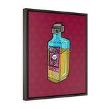 Whiskey - Framed Canvas Print