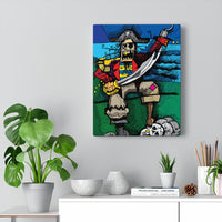 Salty Pirate - Canvas Print