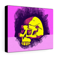 Pensive Skull - Canvas Print