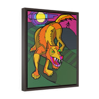 Werewolf - Framed Canvas Print