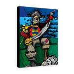 Salty Pirate - Canvas Print