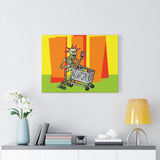 Shop to Death - Canvas Print