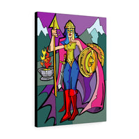 Amazon Warrior - Canvas Print