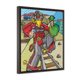 The Bandit - Framed Canvas Print