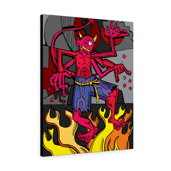 Naughty Imp - Canvas Print