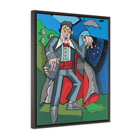 Vampire - Framed Canvas Print