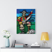 Salty Pirate - Canvas Print