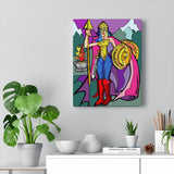 Amazon Warrior - Canvas Print