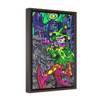 The Pied Piper - Framed Canvas Print