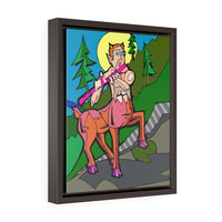 Faun - Framed Canvas Print