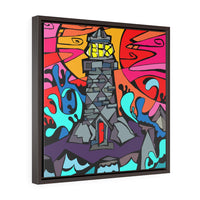 Ode to Tobermory - Framed Canvas Print