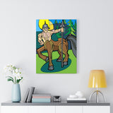 Stern Centaur - Canvas Print