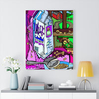 Breakfast Pink - Canvas Print