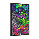 The Pied Piper - Framed Canvas Print