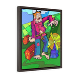 Tipsy Giant - Framed Canvas Print