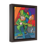 Leprechaun - Framed Canvas Print