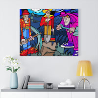 The Gravediggers - Canvas Print