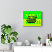 Tank Green - Canvas Print