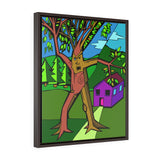 Tree Man - Ent - Framed Canvas Print