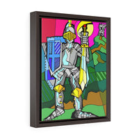 Good Knight - Framed Canvas Print