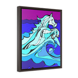 Waterhorse - Bragg - Framed Canvas Print