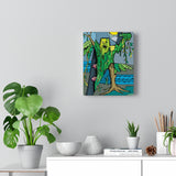 Swamp Monster - Canvas Print