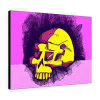 Pensive Skull - Canvas Print