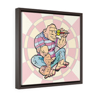 Dart Thug - Framed Canvas Print