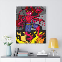 Naughty Imp - Canvas Print