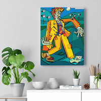 Zombie Stroll - Canvas Print