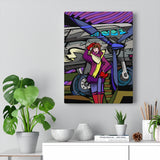 Bon Voyage Amelia - Canvas Print