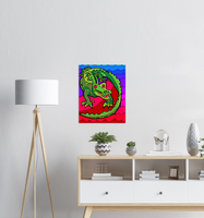 Crocogator - Metal Print