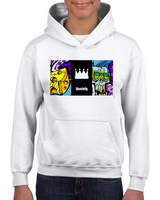 Skelvis Loved Cheese - Icon - Kids Hoodie