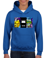 Skelvis Loved Cheese - Icon - Kids Hoodie