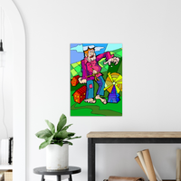 Tipsy Giant - Metal Print