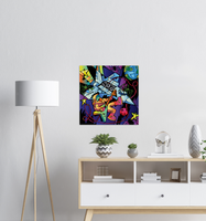 Spiders from Mars - Metal Print