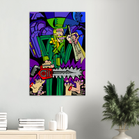 The Coffin Fitter - Metal Print