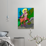 Faun - Metal Print